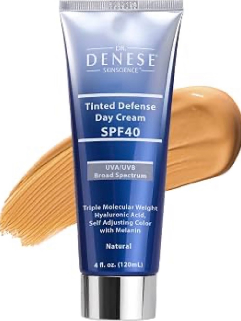 DR. DENESE SKINSCIENCE Tinted Defense Day Cream SPF 40 - 4oz